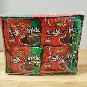 Lucas Skwinkles 12ct Salsagheti Sandia Watermelon Mexican Candy
